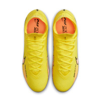 Nike Zoom Mercurial Superfly 9 Elite Gazon Artificiel Chaussures de Foot (AG) Jaune Rose