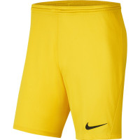 Nike Dri-FIT Park III Voetbalbroekje Geel