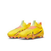 Nike Zoom Mercurial Vapor 15 Academy Gras / Kunstgras Voetbalschoenen (MG) Kids Geel Oranje