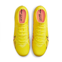 Nike Zoom Mercurial Superfly 9 Academy Gazon Naturel Gazon Artificiel Chaussures de Foot (MG) Jaune Rose