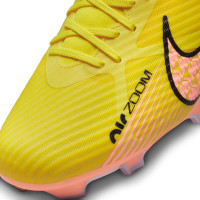 Nike Zoom Mercurial Superfly 9 Academy Gazon Naturel Gazon Artificiel Chaussures de Foot (MG) Jaune Rose