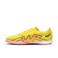 Nike Zoom Mercurial Vapor 15 Academy Zaalvoetbalschoenen (IN) Geel Oranje Wit