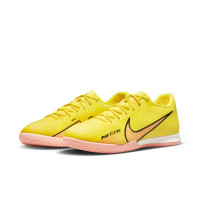 Nike Zoom Mercurial Vapor 15 Academy Zaalvoetbalschoenen (IN) Geel Oranje Wit