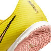 Nike Zoom Mercurial Vapor 15 Academy Zaalvoetbalschoenen (IN) Geel Oranje Wit