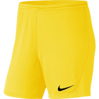 Nike Dri-FIT Park III Voetbalbroekje Dames Geel