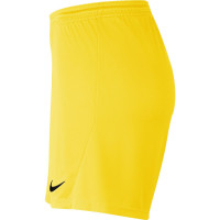 Nike Dri-FIT Park III Voetbalbroekje Dames Geel