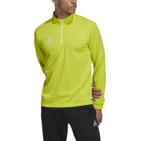adidas Entrada 22 Haut d'Entraînement 1/4-Zip Vert Clair Blanc