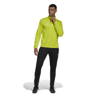 adidas Entrada 22 Haut d'Entraînement 1/4-Zip Vert Clair Blanc