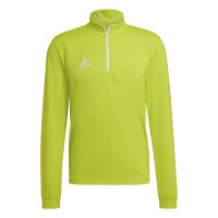 adidas Entrada 22 Haut d'Entraînement 1/4-Zip Vert Clair Blanc