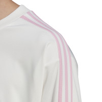 adidas Belgique Tomorrowland Icon Shirt Manches Longues Blanc Rose
