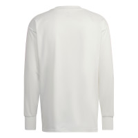 adidas Belgique Tomorrowland Icon Shirt Manches Longues Blanc Rose