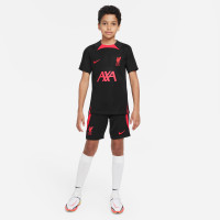 Nike Liverpool Strike Short d'Entraînement 2022-2023 Enfants Noir Rouge