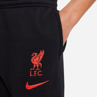 Nike Liverpool GFA Fleece Pantalon d'Entraînement 2022-2023 Enfants Noir Rouge