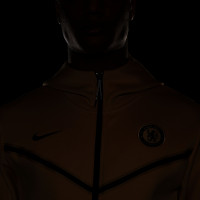 Nike Chelsea Tech Fleece Vest 2022-2023 Beige Zwart