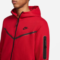 Nike Tech Fleece Veste Rouge
