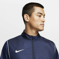 Nike Park 20 Imperméable Tissé Bleu Foncé Blanc