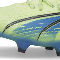 PUMA Ultra Ultimate Gras / Kunstgras Voetbalschoenen (MG) Dames Lichtgroen Blauw Zwart