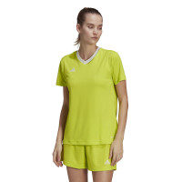 adidas Entrada 22 Maillot de Foot Femmes Vert Clair Blanc
