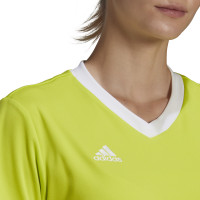 adidas Entrada 22 Maillot de Foot Femmes Vert Clair Blanc