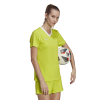 adidas Entrada 22 Maillot de Foot Femmes Vert Clair Blanc