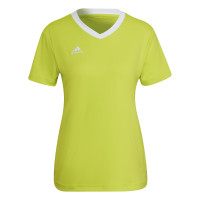 adidas Entrada 22 Maillot de Foot Femmes Vert Clair Blanc