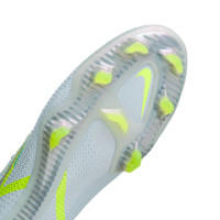 Nike Phantom GT2 Elite Dynamic Fit Gazon Naturel Chaussures de Foot (FG) Gris Bleu Foncé