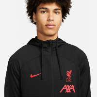 Nike Liverpool Strike Survêtement à Capuche 2022-2023 Noir Rouge