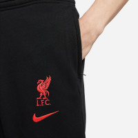 Nike Liverpool Club Hoodie Trainingspak 2022-2023 Zwart Rood