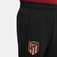Nike Atletico Madrid Strike Pantalon d'Entraînement 2022-2023 Enfants Noir Orange