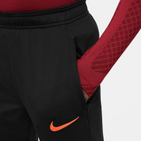 Nike Atletico Madrid Strike Pantalon d'Entraînement 2022-2023 Enfants Noir Orange