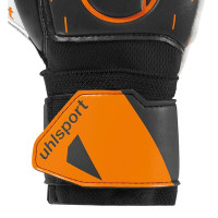 Uhlsport Speed Contact Soft Flex Frame Keepershandschoenen Zwart Wit Oranje