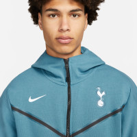 Nike Tottenham Hotspur Tech Fleece Trainingspak 2022-2023 Blauw Wit