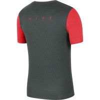 Nike Dry Academy Pro Trainingsshirt Antraciet Felroze