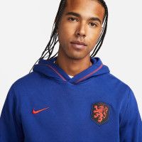 Nike Pays-Bas Travel Fleece Survêtement Sweat à Capuche 2022-2024 Bleu Orange