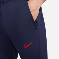 Nike Croatie Strike Pantalon d'Entraînement 2022-2024 Bleu Foncé Rouge