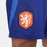 Short d'Entraînement Nike Nederland Strike 2022-2024 Bleu Blanc