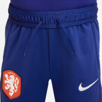 Pantalon d'entraînement Nike Netherlands Strike 2022-2024 pour enfants, bleu et blanc
