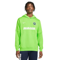 Nike Nigeria Travel Fleece Sweat à Capuche 2022-2024 Vert Blanc