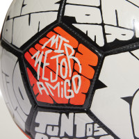 adidas Messi Club Ballon de Football Blanc Noir Rouge