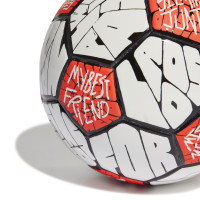 adidas Messi Mini Voetbal Wit Zwart Rood