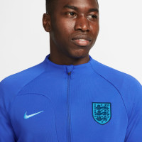 Nike Engeland Academy Pro Anthem Trainingsjack 2022-2024 Blauw