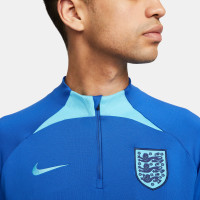 Nike Angleterre Strike Haut d'Entraînement 2022-2024 Bleu