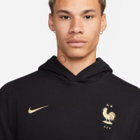 Nike France Travel Fleece Sweat à Capuche 2022-2024 Noir