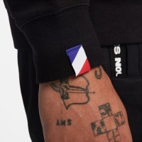 Nike France Travel Fleece Survêtement Sweat à Capuche 2022-2024 Noir Or