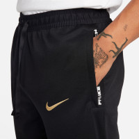 Nike France Travel Pantalon d'Entraînement 2022-2024 Noir Or