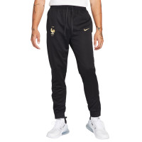 Nike France Travel Pantalon d'Entraînement 2022-2024 Noir Or