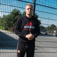 adidas Manchester United DNA Hooded Trainingspak 2022-2023 Zwart