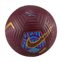 Nike Strike KM Ballon de Foot Taille 5 Bordeaux Or
