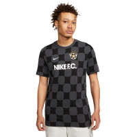 T-Shirt Nike F.C. Gris Noir
