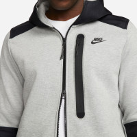 Nike Sportswear Tech Fleece Overlay Veste Gris Noir